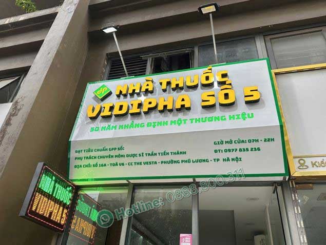Thi công làm biển quảng cáo tại Hà Nội Thi công làm biển quảng cáo tại Hà Nội